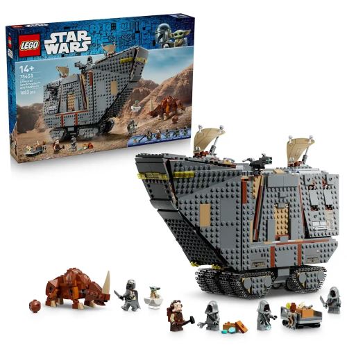 Другопланетен пясъчен пълзач и мъдхорн от серията LEGO® Star Wars™