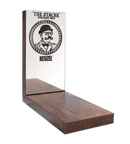 REUZEL "The Stache" Mustache Wax Display държач