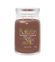Yankee Candle Praline &amp; Birch голяма свещ с надпис 567 гр