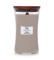 WoodWick Fireside ароматна свещ с дървен фитил 609,5 гр