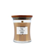 WoodWick Cashmere ароматна свещ с дървен фитил 275 гр