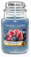 Yankee Candle Mulberry &amp; Fig Delight ароматна свещ 623 гр