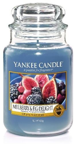 Yankee Candle Mulberry & Fig Delight ароматна свещ 623 гр