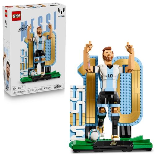 Комплект LEGO® Editions Лионел Меси – Футболна легенда 43015