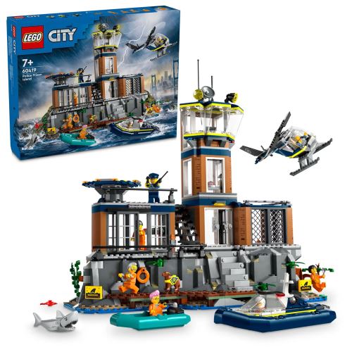 LEGO® City 60419 Затворническият остров на полицията