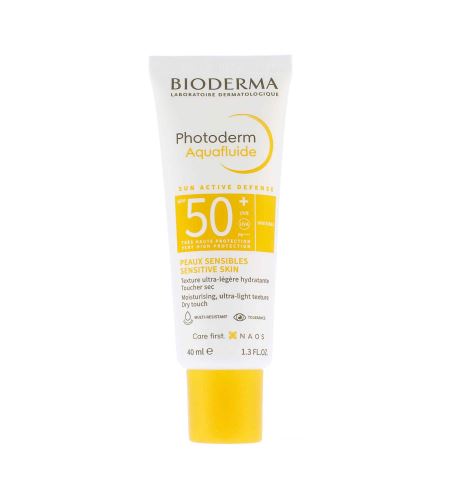 Bioderma Photoderm Aquafluide хидратиращ слънцезащитен крем SPF 50+ 40 мл