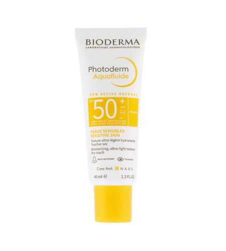 Bioderma Photoderm Aquafluide хидратиращ слънцезащитен крем SPF 50+ 40 мл