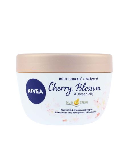 Nivea Cherry Blossom & Jojoba Oil суфле за тяло 200 мл