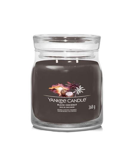 Yankee Candle Black Coconut типична свещ средна 368 гр