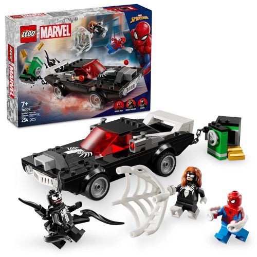 LEGO® Marvel 76309 Спайдърмен срещу Венъм с мощна кола