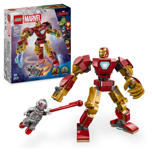 LEGO® Marvel 76307 Железния човек-робот срещу Ултрон