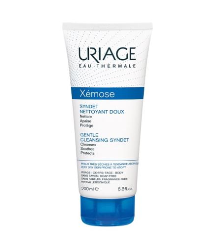 URIAGE Xémose Gentle Cleansing Syndet нежен почистващ гел-крем за суха до атопична кожа 200 мл