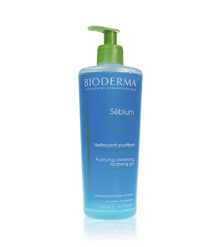 Bioderma Sébium Измиващ гел за лице за комбинирана и мазна кожа 500 мл