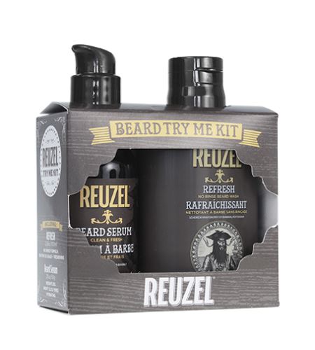 REUZEL Clean & Fresh Beard Try Me Kit подаръчен комплект 6,94 g Own The Room