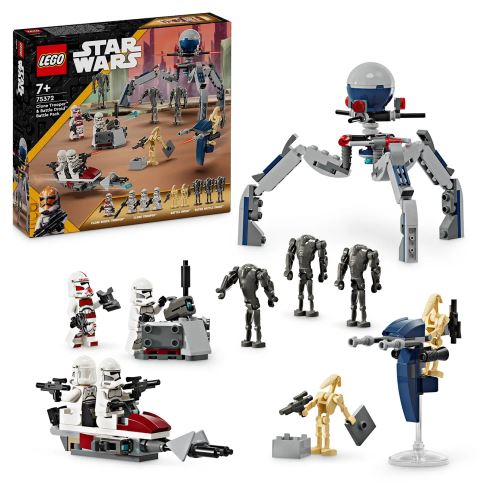 LEGO® Star Wars™ 75372 Клонинг щурмовак и боен дроид – боен пакет