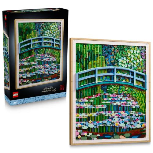 LEGO® Art Клод Моне – „Мост над езерото с лилиите“ 31220