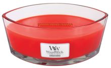 WoodWick Crimson Berries ароматна свещ с дървен фитил 453,6 гр