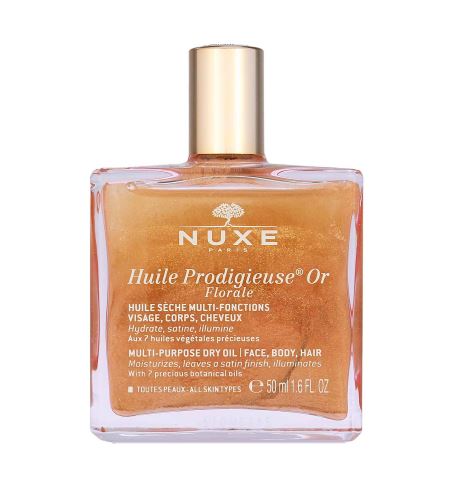 Nuxe Huile Prodigieuse Or Florale мултифункционално сухо масло за лице, тяло и коса 50 мл