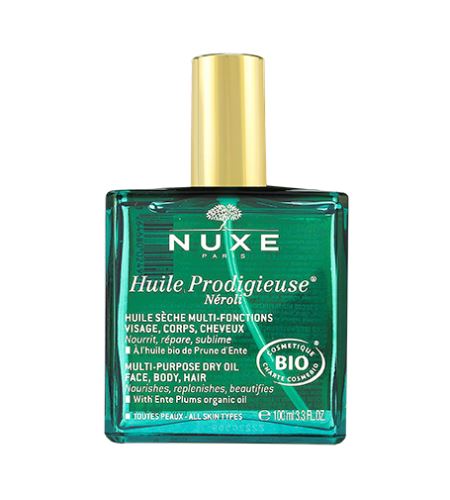 Nuxe Bio Huile Prodigieuse Néroli многофункционално сухо масло за лице, тяло и коса 100 мл