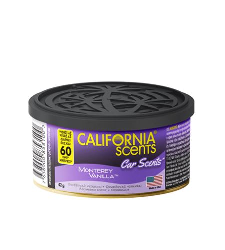 California Scents Car Scents Monterey Vanilla aроматизатор за автомобил 42 гр