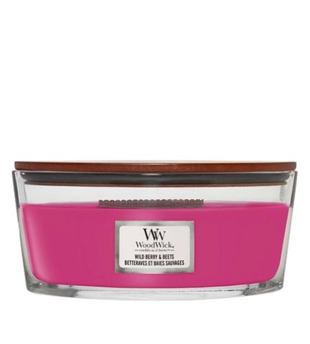 WoodWick Wild Berry & Beets ароматна свещ с дървен фитил 453,6 гр