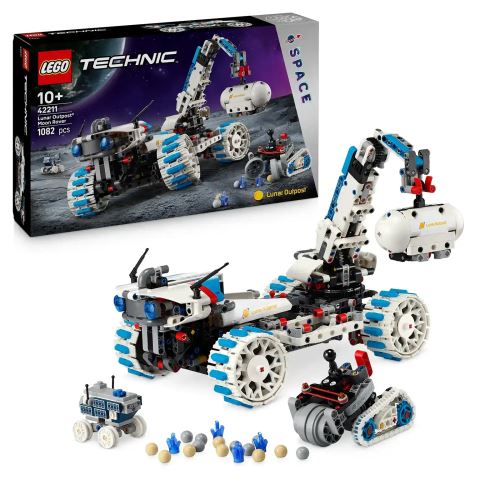 LEGO® Technic 42211 Космическо превозно средство: Лунен всъдеход Lunar Outpost™