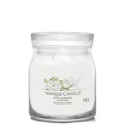 Yankee Candle Signature White Gardenia типична свещ средна 368 гр