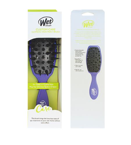 Wet Brush Custom Care Ultimate Treatment Brush Четка за коса Pure Purple