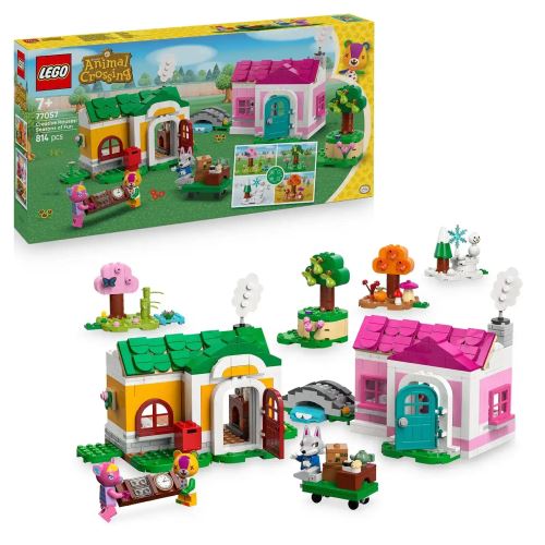 LEGO® Animal Crossing™ 77057 Творчески къщи: Сезони на забавлението