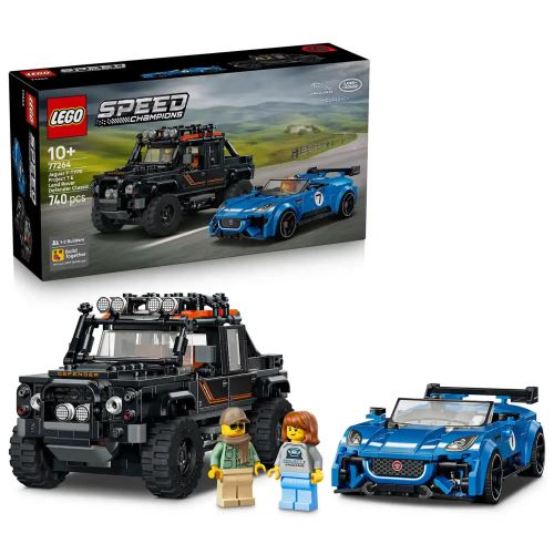 LEGO® Speed Champions: Jaguar Project 7 и Land Rover Defender
