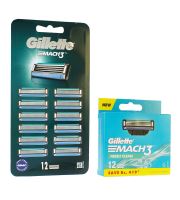 Gillette Mach3 сменяеми глави за мъже 12 бр