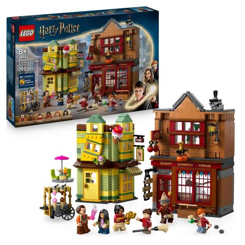 LEGO® Harry Potter™ 76452 „Всичко за куидича“ и салон за сладолед