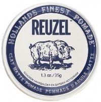 REUZEL Styling Clay Matte Pomade глинена помада за коса за силно укрепване и естествен матов вид за мъже