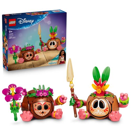 LEGO® ǀ Disney „Смелата Ваяна“ Какамора, играчка за построяване и украса 43293