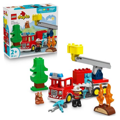 LEGO® DUPLO® 10473 Пожарна кола с маркуч и пожарникар