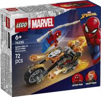 LEGO® ǀ Marvel 76335 Спайдърмен срещу Призрачен ездач с мотоциклет (4)