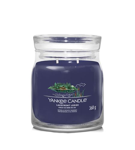 Yankee Candle Lakefront Lodge типична свещ средна 368 гр