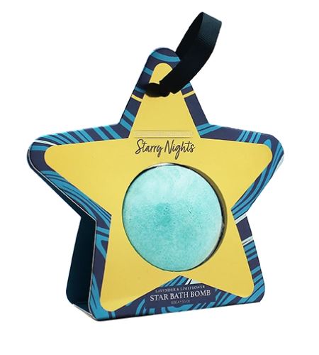 The Indulgent Bathing Co. Starry Nights Star Bath Bomb бомба за вана 100 гр