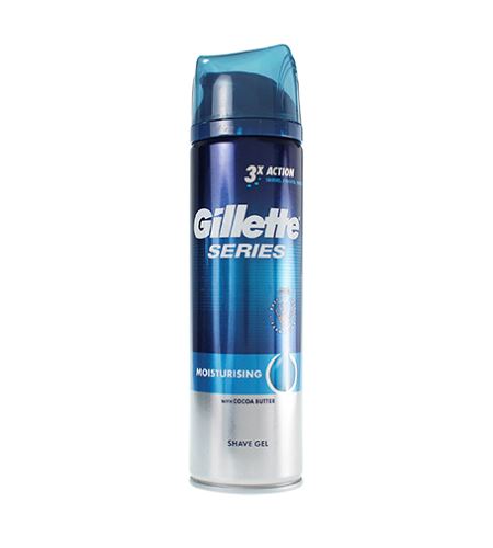 Gillette Series Moisturising овлажняващ гел за бръснене за мъже 200 мл