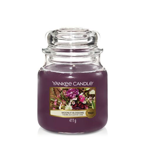 Yankee Candle Moonlit Blossoms ароматна свещ 411 гр