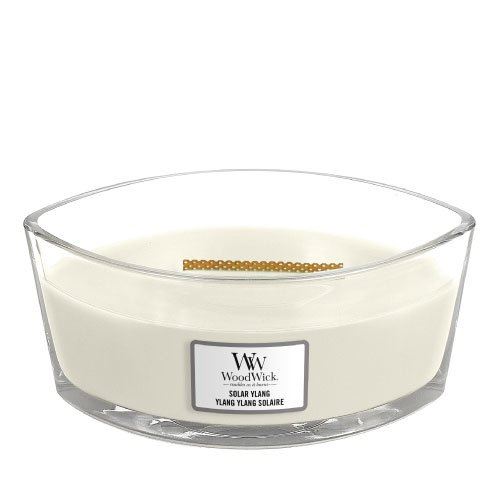 WoodWick Solar Ylang ароматна свещ с дървен фитил 453,6 гр