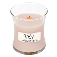 WoodWick Vanilla &amp; Sea Salt ароматна свещ с дървен фитил 85 гр