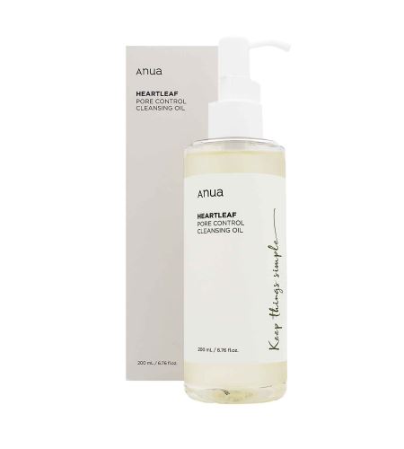 Anua Hearleaf Pore Control Cleansing Oil хидрофилен некомедогенен почистващ масло 200 мл