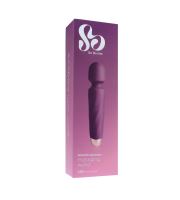 So Divine Smooth Operator Massaging Wand масажни глави Purple (1)