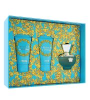 Versace Dylan Turquoise подаръчен комплект за жени тоалетна вода 50 ml + душ гел 50 ml + мляко за тяло 50 ml