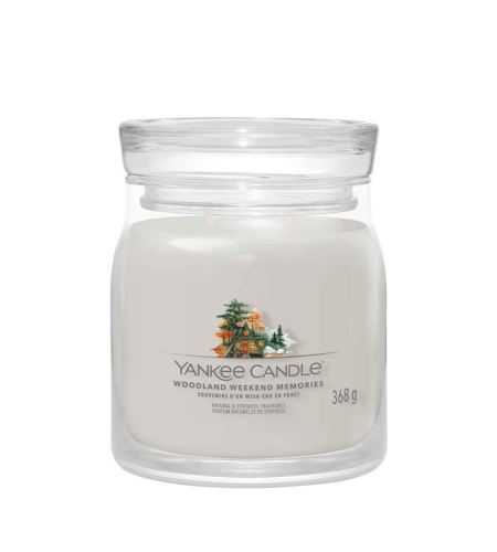 Yankee Candle Woodland Weekend Memories типична свещ средна 368 гр