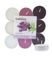 Bolsius Scented Tealights Lavender 4h чаена свещ 18 бр
