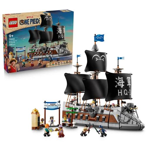 LEGO® ONE PIECE Военният боен кораб на Гарп