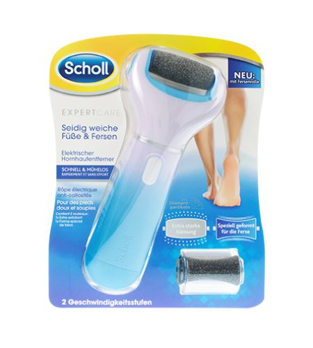 Scholl Expert Care електрическа пила за крака + резервна глава