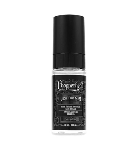Chopperhead Natural Leave-In Beard Oil масло за брада без отмиване 30 мл